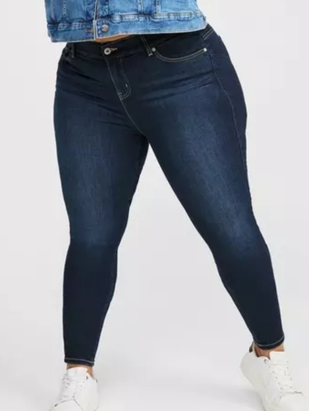 Torrid Bombshell Skinny Jeans 26R (4X) High Rise Elastic Denim Pants